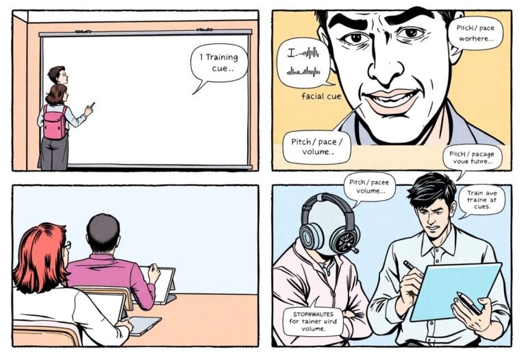 How Do Subtle Paralinguistic Signals Affect Training Success?